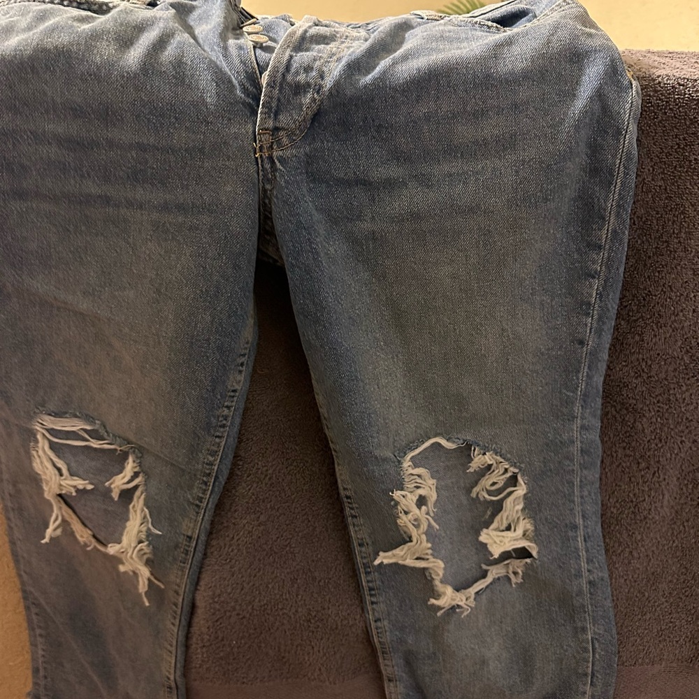 With the free free people, the Magie made rise straight leg, size 28